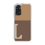 Slim Protection Case［ Original - initial two tone - L brown ］