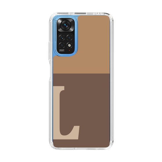 Slim Protection Case［ Original - initial two tone - L brown ］