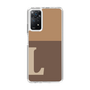 Slim Protection Case［ Original - initial two tone - L brown ］