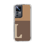 Slim Protection Case［ Original - initial two tone - L brown ］
