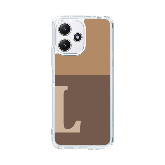Slim Protection Case［ Original - initial two tone - L brown ］