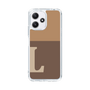 Slim Protection Case［ Original - initial two tone - L brown ］