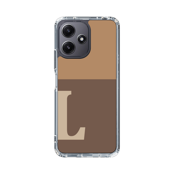 Slim Protection Case［ Original - initial two tone - L brown ］