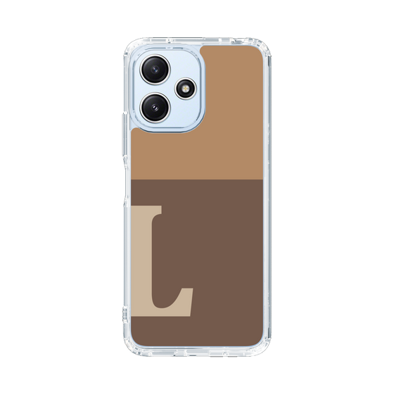 Slim Protection Case［ Original - initial two tone - L brown ］