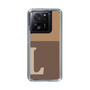 Slim Protection Case［ Original - initial two tone - L brown ］