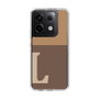 Slim Protection Case［ Original - initial two tone - L brown ］