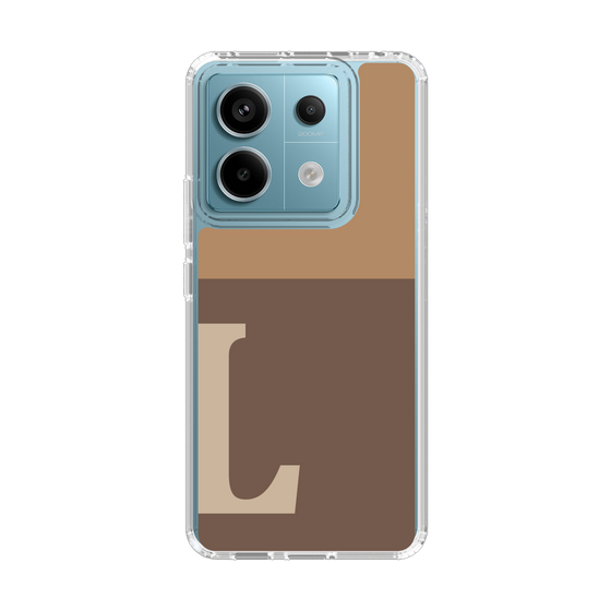 Slim Protection Case［ Original - initial two tone - L brown ］