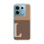 Slim Protection Case［ Original - initial two tone - L brown ］