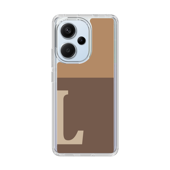 Slim Protection Case［ Original - initial two tone - L brown ］