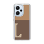 Slim Protection Case［ Original - initial two tone - L brown ］