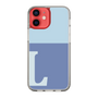 Slim Protection Case［ Original - initial two tone - L blue ］