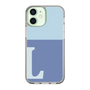 Slim Protection Case［ Original - initial two tone - L blue ］