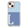 Slim Protection Case［ Original - initial two tone - L blue ］
