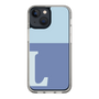 Slim Protection Case［ Original - initial two tone - L blue ］