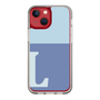 Slim Protection Case［ Original - initial two tone - L blue ］