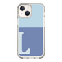 Slim Protection Case［ Original - initial two tone - L blue ］