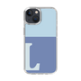 Slim Protection Case［ Original - initial two tone - L blue ］
