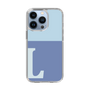 Slim Protection Case［ Original - initial two tone - L blue ］