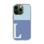 Slim Protection Case［ Original - initial two tone - L blue ］