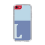 Slim Protection Case［ Original - initial two tone - L blue ］