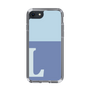 Slim Protection Case［ Original - initial two tone - L blue ］