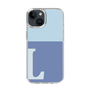 Slim Protection Case［ Original - initial two tone - L blue ］