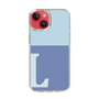 Slim Protection Case［ Original - initial two tone - L blue ］