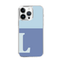 Slim Protection Case［ Original - initial two tone - L blue ］