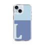 Slim Protection Case［ Original - initial two tone - L blue ］