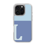 Slim Protection Case［ オリジナル - initial two tone - L blue ］