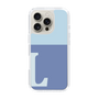 Slim Protection Case［ オリジナル - initial two tone - L blue ］