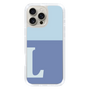 Slim Protection Case［ オリジナル - initial two tone - L blue ］