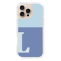 Slim Protection Case［ オリジナル - initial two tone - L blue ］