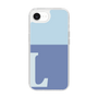 Slim Protection Case［ Original - initial two tone - L blue ］