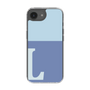Slim Protection Case［ Original - initial two tone - L blue ］
