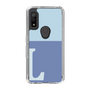 Slim Protection Case［ Original - initial two tone - L blue ］