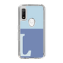 Slim Protection Case［ Original - initial two tone - L blue ］