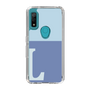 Slim Protection Case［ Original - initial two tone - L blue ］
