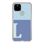 Slim Protection Case［ Original - initial two tone - L blue ］
