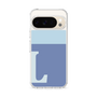 Slim Protection Case［ Original - initial two tone - L blue ］