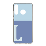 Slim Protection Case［ Original - initial two tone - L blue ］