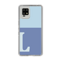 Slim Protection Case［ Original - initial two tone - L blue ］