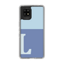 Slim Protection Case［ Original - initial two tone - L blue ］