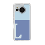 Slim Protection Case［ Original - initial two tone - L blue ］