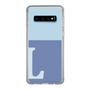 Slim Protection Case［ Original - initial two tone - L blue ］