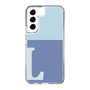 Slim Protection Case［ Original - initial two tone - L blue ］