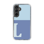Slim Protection Case［ Original - initial two tone - L blue ］