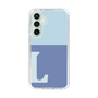 Slim Protection Case［ Original - initial two tone - L blue ］