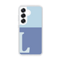 Slim Protection Case［ Original - initial two tone - L blue ］