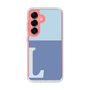 Slim Protection Case［ Original - initial two tone - L blue ］